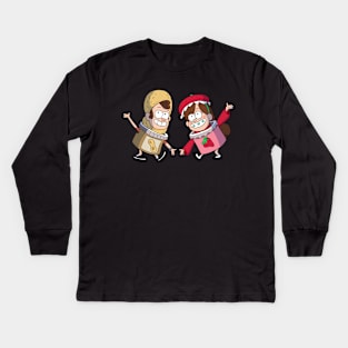 Pines Twins - PB&J Edition Kids Long Sleeve T-Shirt